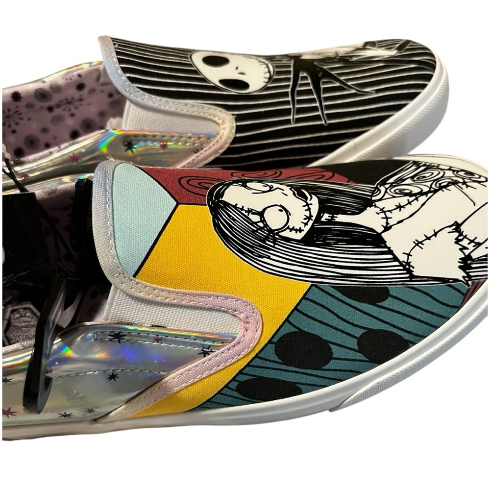 Disney Silver and Black Flats for Everyday Comfort - Picture 2 of 13